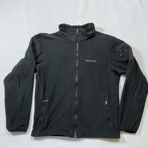 Marmot Men's Rocklin Full-Zip Fleece Jacket - BLACK MEDIUM